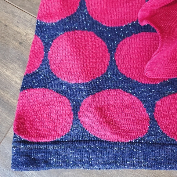 Alannah Hill Pink Spot Ruffle Cardigan Top - Picture 4 of 10